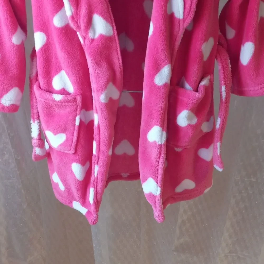 The Children's Place Heart Soft Robe Girls Size 5/6